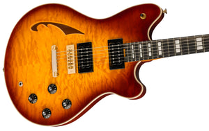 [PREORDER] EVH Wolfgang SA126 Special QM Electric Guitar, Ebony FB, Tobacco Sunburst