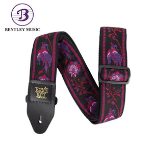 Ernie Ball P05360 Classic Jacquard Guitar Strap, Pleasant Pheasant