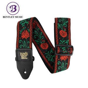 Ernie Ball P05361 Classic Jacquard Guitar Strap, Western Rose
