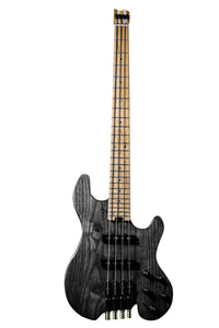 SQOE SEBS990 Active & Passive Headless Short Scale Bass Black
