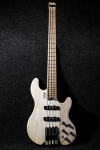 SQOE SEBS990 Active & Passive Headless Short Scale Bass Natural