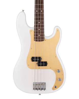 [PREORDER] Fender Japan Traditional 50s Precision Bass Guitar, RW FB, White Blonde