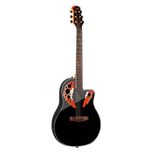 Sqoe CE44P 41 " Turtle Backed Grape Sound Hole Acoustic Guitar (SQOE / CE44P-41/ CE44P 41 ) Black