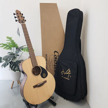 Covenant Guitar AG-1RE 40inch Acoustic Guitar with M31A-M with Reverb, Chorus, and Delay Effect (Build in Speaker)