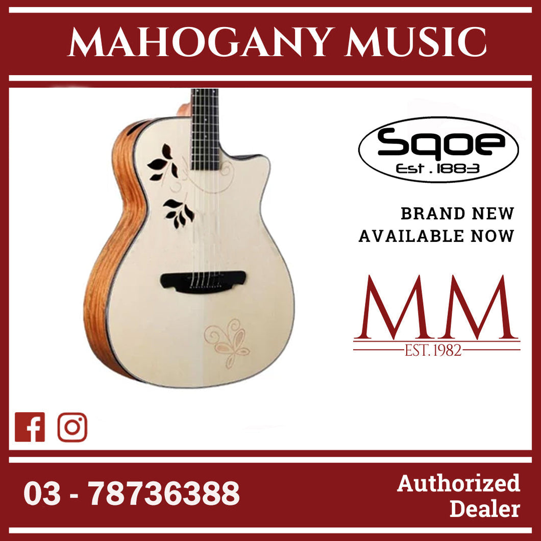 SQOE SQ-I / SQ-IS  40 inch Grand Auditorium Acoustic Guitar ( SQOE/SQ-I / SQ-IS ) SQ-I