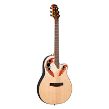 Sqoe CE44P 41 " Turtle Backed Grape Sound Hole Acoustic Guitar (SQOE / CE44P-41/ CE44P 41 ) Natural