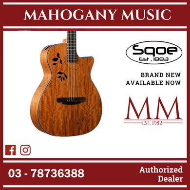 SQOE SQ-I / SQ-IS  40 inch Grand Auditorium Acoustic Guitar ( SQOE/SQ-I / SQ-IS ) SQ-IS