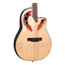 Sqoe CE44P 41 " Turtle Backed Grape Sound Hole Acoustic Guitar (SQOE / CE44P-41/ CE44P 41 ) Natural