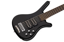 [PREORDER] Warwick RockBass Corvette $$ 5-String Bass Guitar, Solid Black High Polish