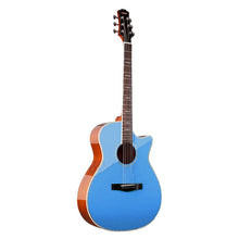 SQOE XLDC Series Acoustic Electric Guitar ( SQOE / XLDC / SQOE - XLDC ) Blue