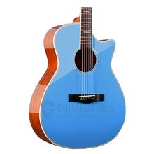 SQOE XLDC Series Acoustic Electric Guitar ( SQOE / XLDC / SQOE - XLDC ) Blue