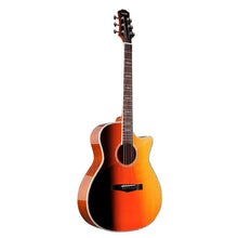 SQOE XLDC Series Acoustic Electric Guitar ( SQOE / XLDC / SQOE - XLDC ) Red
