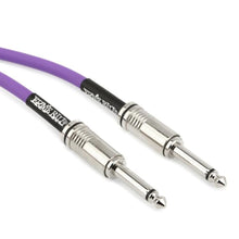 Ernie Ball P06415 FLEX Instrument Cable 10 Ft, Purple