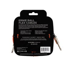 Ernie Ball P06416 FLEX Instrument Cable 10 Ft, Orange