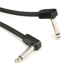 Ernie Ball P06439 FLEX Instrument Patch Cable 6 Inch Single, Black