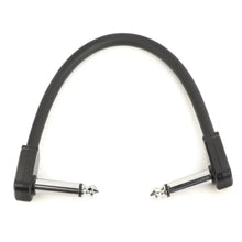Ernie Ball P06439 FLEX Instrument Patch Cable 6 Inch Single, Black