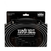 Ernie Ball P06462 FLEX Instrument Patch Cable Multi-Pack, Black