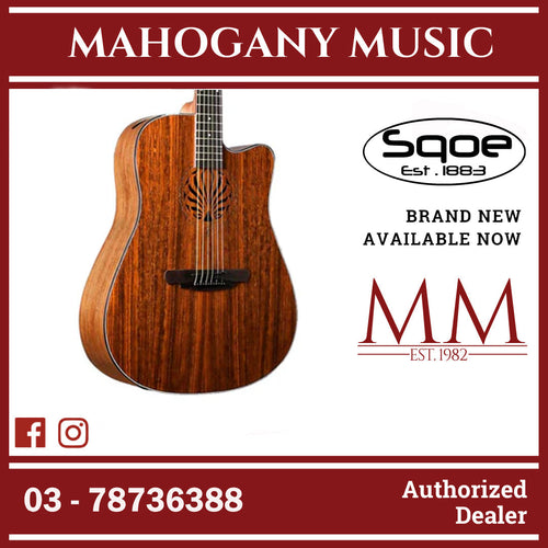 SQOE SQ-M 41 inch Dreadnought Acoustic Guitar ( SQOE/ SQ M / SQ-M )