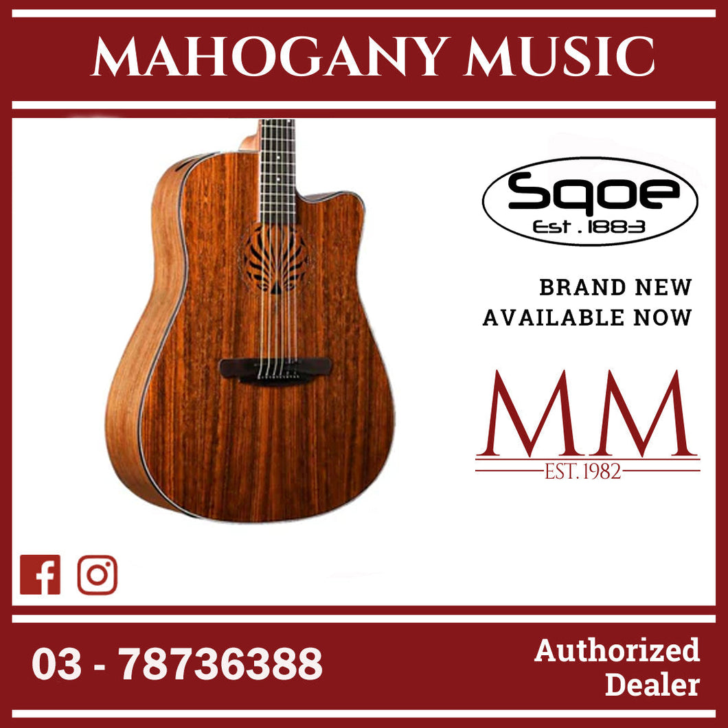 SQOE SQ-M 41 inch Dreadnought Acoustic Guitar ( SQOE/ SQ M / SQ-M )