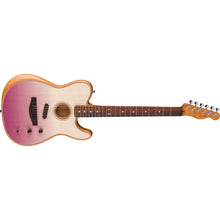 [PREORDER] Fender FSR Acoustasonic Player Telecaster Electric Guitar, RW FB, Burgundy Fade