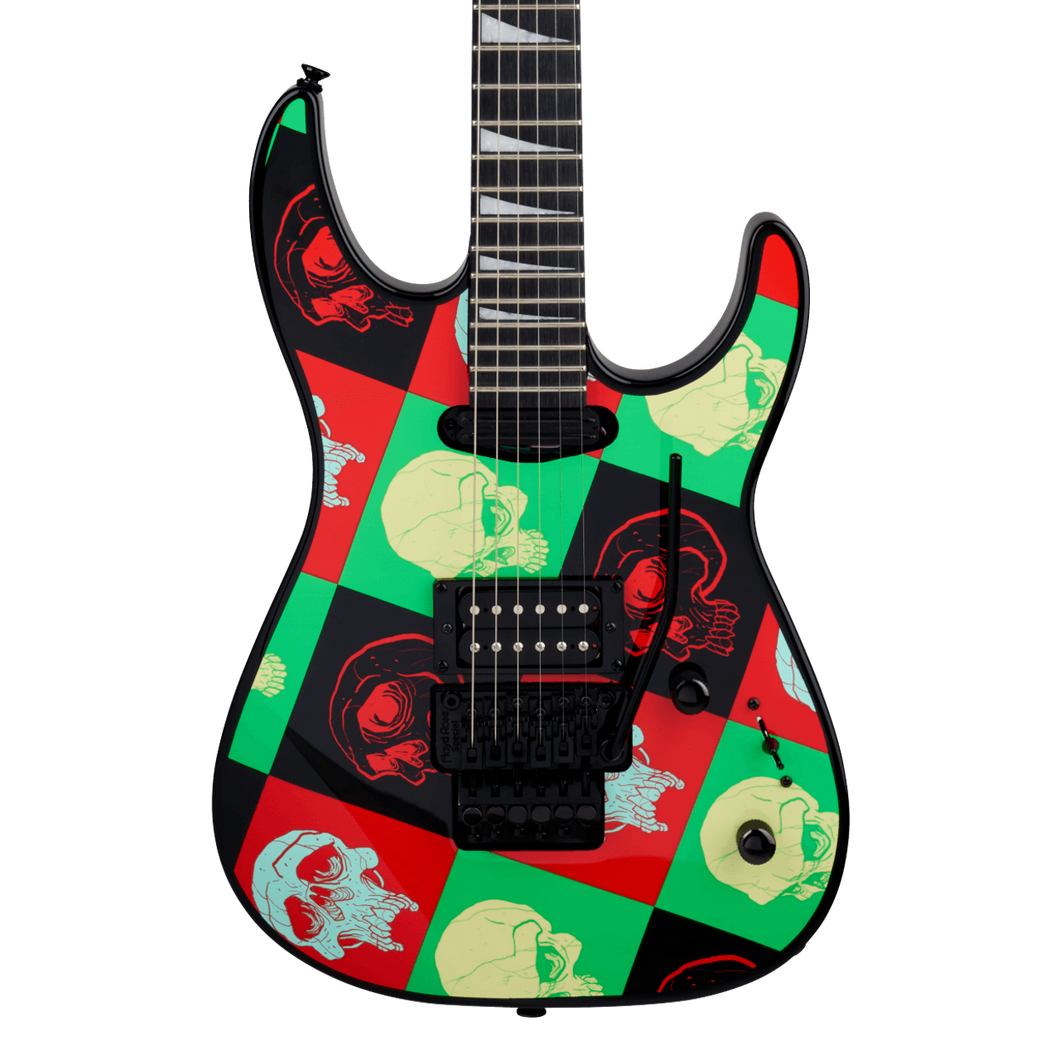 [PREORDER] Jackson X Series Dinky DK1A Electric Guitar, Amaranth FB, Warhol