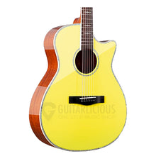 SQOE XLDC Series Acoustic Electric Guitar ( SQOE / XLDC / SQOE - XLDC ) Yellow