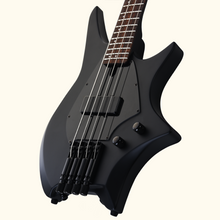 HILS NEXT HNB3 - Short Scale Headless Bass - Satin Black