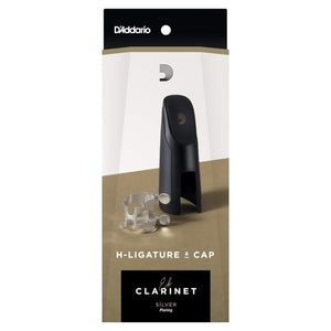 Rico by D’Addario H-Ligature & Cap, Eb Clarinet, Silver-plated