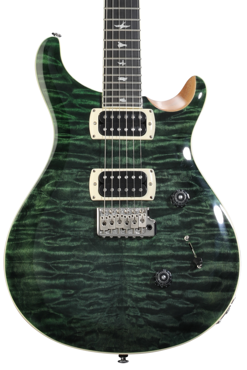[PREORDER] PRS SE Custom 24 Electric Guitar w/Quilt Package, Teal Black