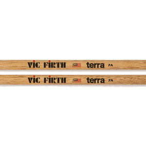 Vic Firth 7AT American Classic Terra Series 7A Drumsticks, Wood Tip