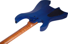 Luxars Headless S-G63-SBL Satin Blue Electric Guitar