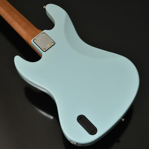 Bacchus WJB5-630-RSM/M-Act-PTL-SOB Universe Series Roasted Maple 5-String Electric Bass, Pastel Sonic Blue