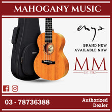 Enya EUS-25D 21 Inch Soprano Ukulele, Solid Mahogany Top with Gig Bag ( ENY-EUS25D / EUS25D / 21" ) Natural