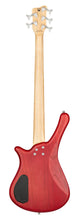 [PREORDER] Warwick Rockbass Fortress 5-String Bass Guitar, Burgundy Red Transparent Satin