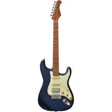 Bacchus BST-2-RSM/M-DLPB Universe Series Roasted Maple Electric Guitar, Deep Lake Placid Blue