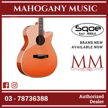 SQOE XLDC Series Acoustic Electric Guitar ( SQOE / XLDC / SQOE - XLDC ) BRY