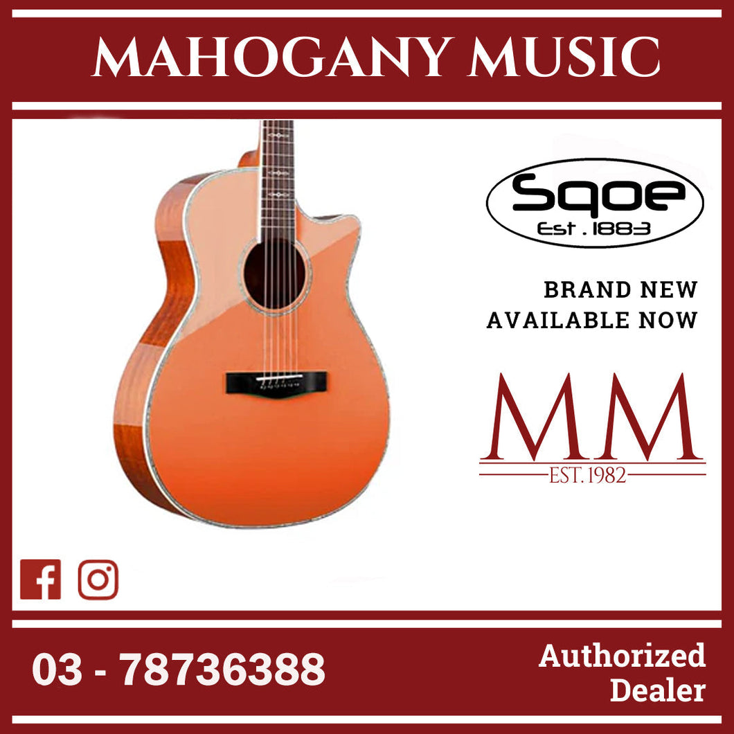 SQOE XLDC Series Acoustic Electric Guitar ( SQOE / XLDC / SQOE - XLDC ) BRY
