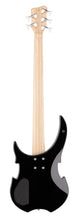 [PREORDER] Warwick RockBass Vampyre 5-String Bass Guitar, Solid Black High Polish