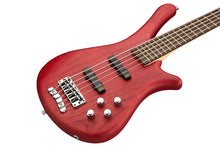 [PREORDER] Warwick Rockbass Fortress 5-String Bass Guitar, Burgundy Red Transparent Satin