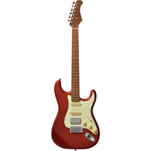 Bacchus BST-2-RSM/M-CAR Universe Series Roasted Maple Electric Guitar, Candy Apple Red