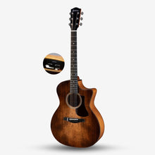 Eastman AC222CE Grand Auditorium Solid Sitka Spruce Top Acoustic Guitar with Fishman Sonitone - Classic ( AC222CE-CLA )