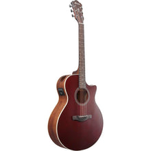 Ibanez AE100-BUF AE Series Acoustic Electric Guitar, Burgundy Flat