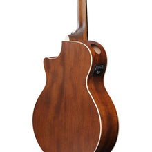 Ibanez AE140-WKH AE Series Acoustic Electric Guitar, Weathered Black Open Pore Top