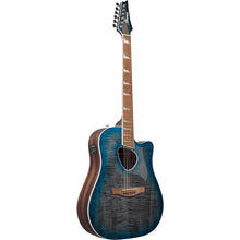 Ibanez ALT30FM-BDB ALTSTAR Series Acoustic Electric Guitar, Blue Doom Burst High Gloss