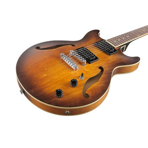 Ibanez AM53-TF Artcore AM Series Hollow Bodies Electric Guitar, Tobacco Flat