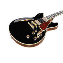 Ibanez AS93BC-BK Artcore Expressionist AS Series Electric Guitar, Black