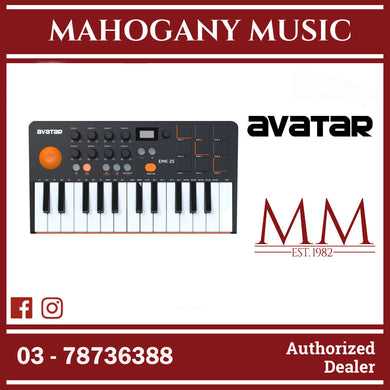 AVATAR EMK-25, 25 Keys MIDI Compact Keyboard Controller ( HXW / EMK25 / EMK 25 )
