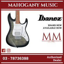 Ibanez AZ22S1F-TKS AZ Standard Series Electric Guitar, Transparent Black Sunburst