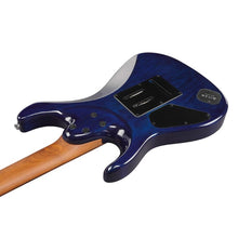 Ibanez AZ427P2QM-TUB AZ Premium Series 7-String Electric Guitar, Twilight Blue Burst