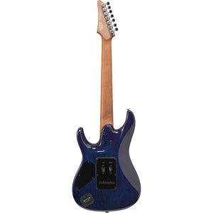 Ibanez AZ427P2QM-TUB AZ Premium Series 7-String Electric Guitar, Twilight Blue Burst
